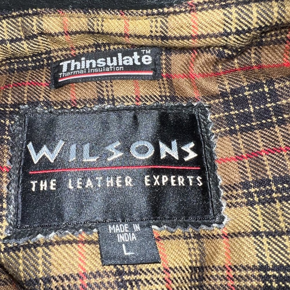 Wilson leather winter jacket - Picture 2 of 16